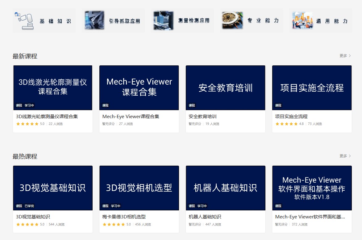 梅卡曼德技術學院5月課程全新發布,即刻報名,快速掌握前沿3D視覺技術 梅卡曼德技術學院5月課程全新發布,即刻報名,快速掌握前沿3D視覺技術