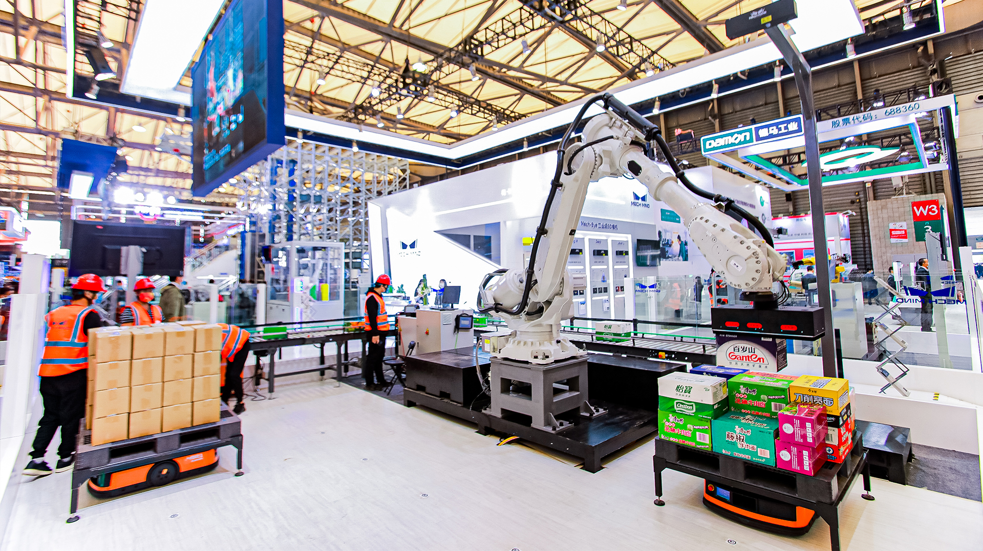 CeMAT現場 | 梅卡曼德全新升級五大物流解決方案重磅亮相,AI+3D賦能智能物流 CeMAT現場 | 梅卡曼德全新升級五大物流解決方案重磅亮相,AI+3D賦能智能物流