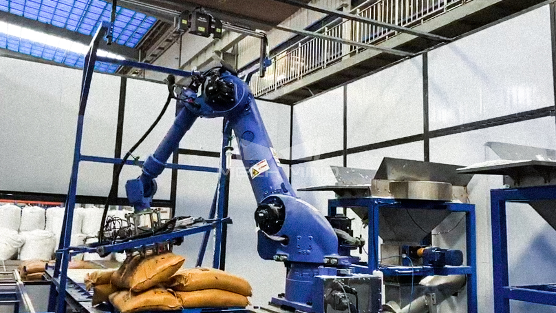 視覺引導麻袋拆垛 | 某大型化工廠 視覺引導麻袋拆垛 | 某大型化工廠