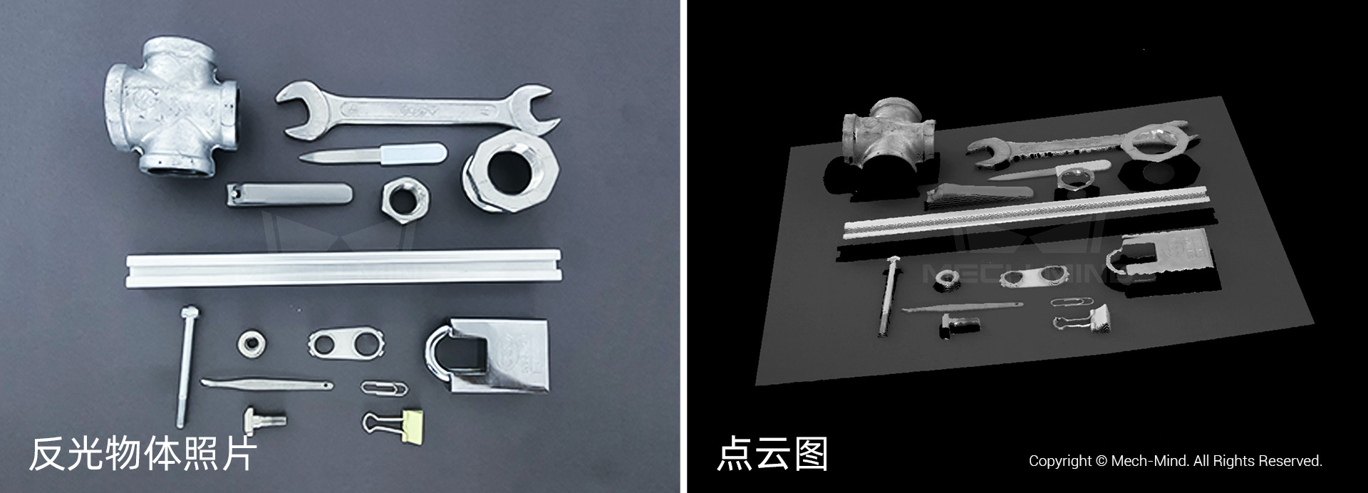 高精度結構光工業3D相機Mech-Eye PRO全面升級:可選藍光/白光版本,適合中距離應用 高精度結構光工業3D相機Mech-Eye PRO全面升級:可選藍光/白光版本,適合中距離應用